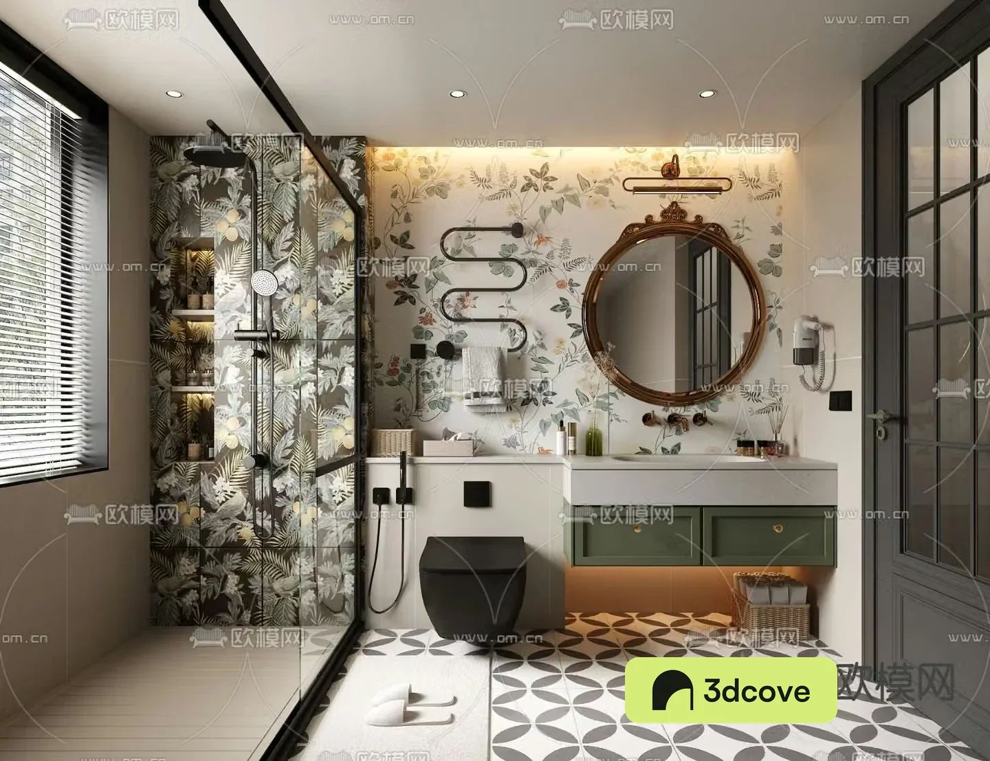 French bathroom