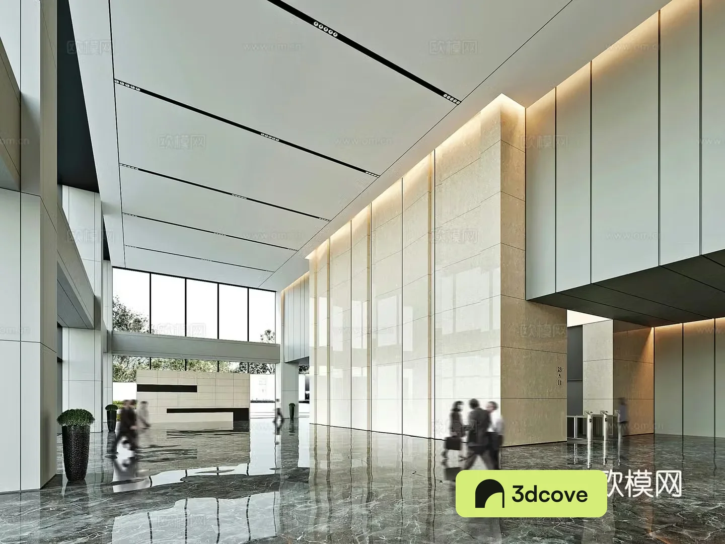 Office hall