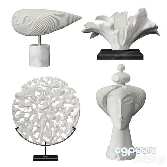 3ds Max Free – Sculptures 34