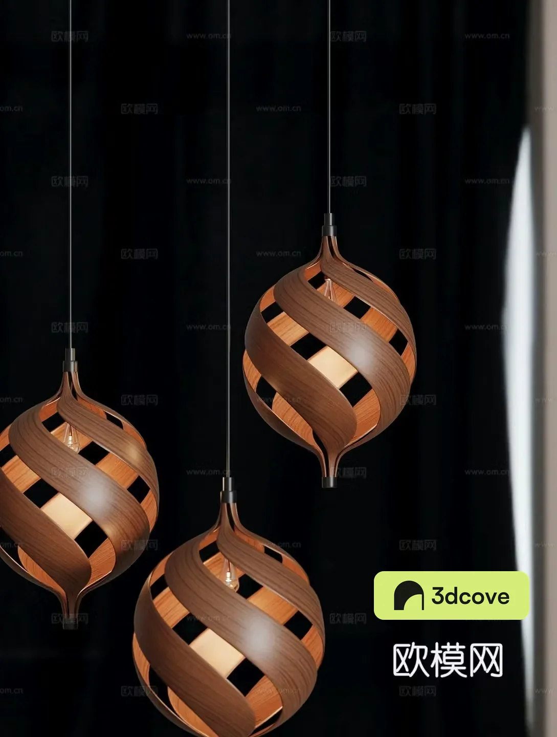 Medieval style chandelier solid wood chandelier