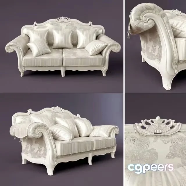 3ds Max Free – Sofa Bolero LM 95 – 50