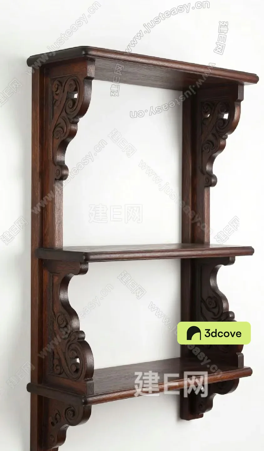 A Wooden Shelf