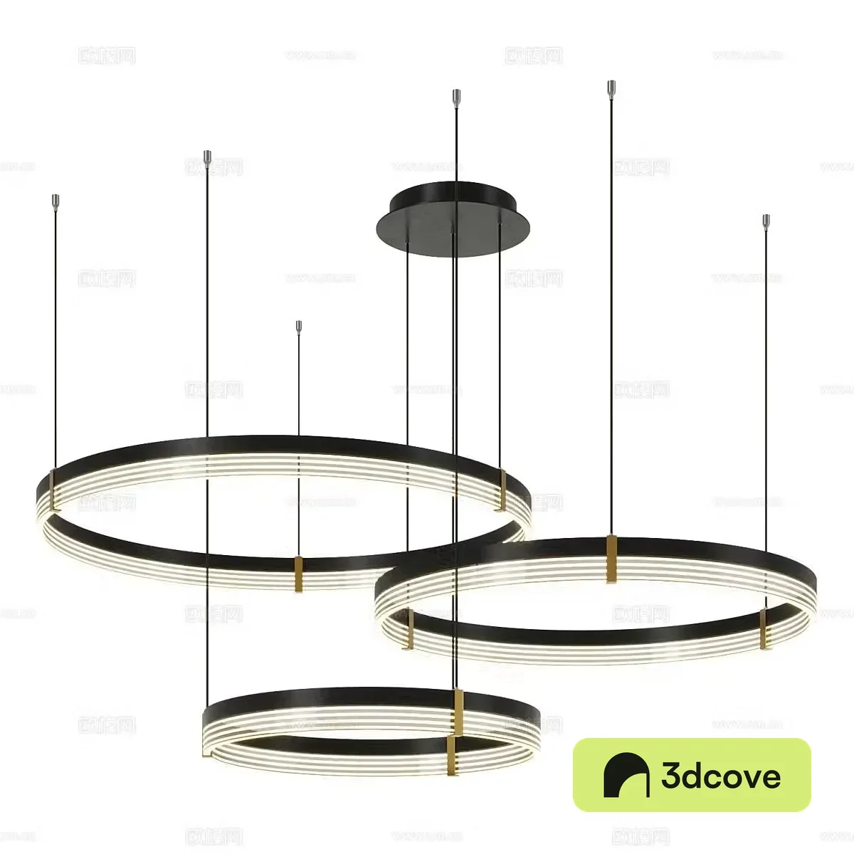Modern ring chandelier