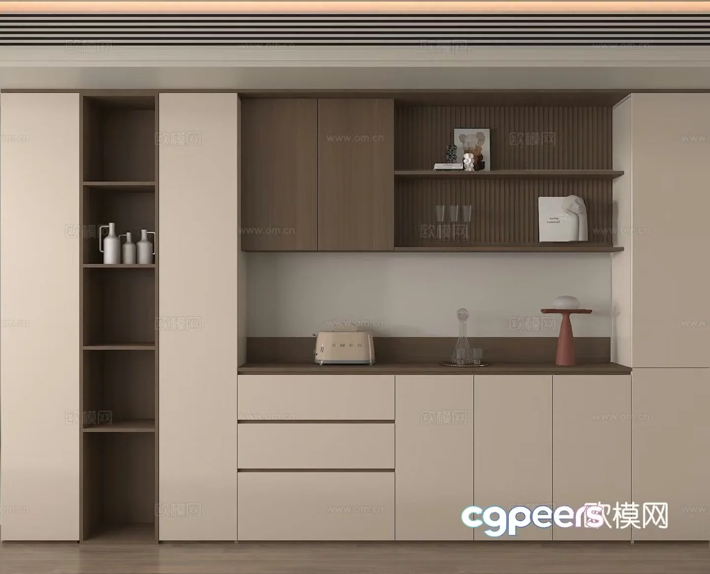 Sideboard cabinet 3d model