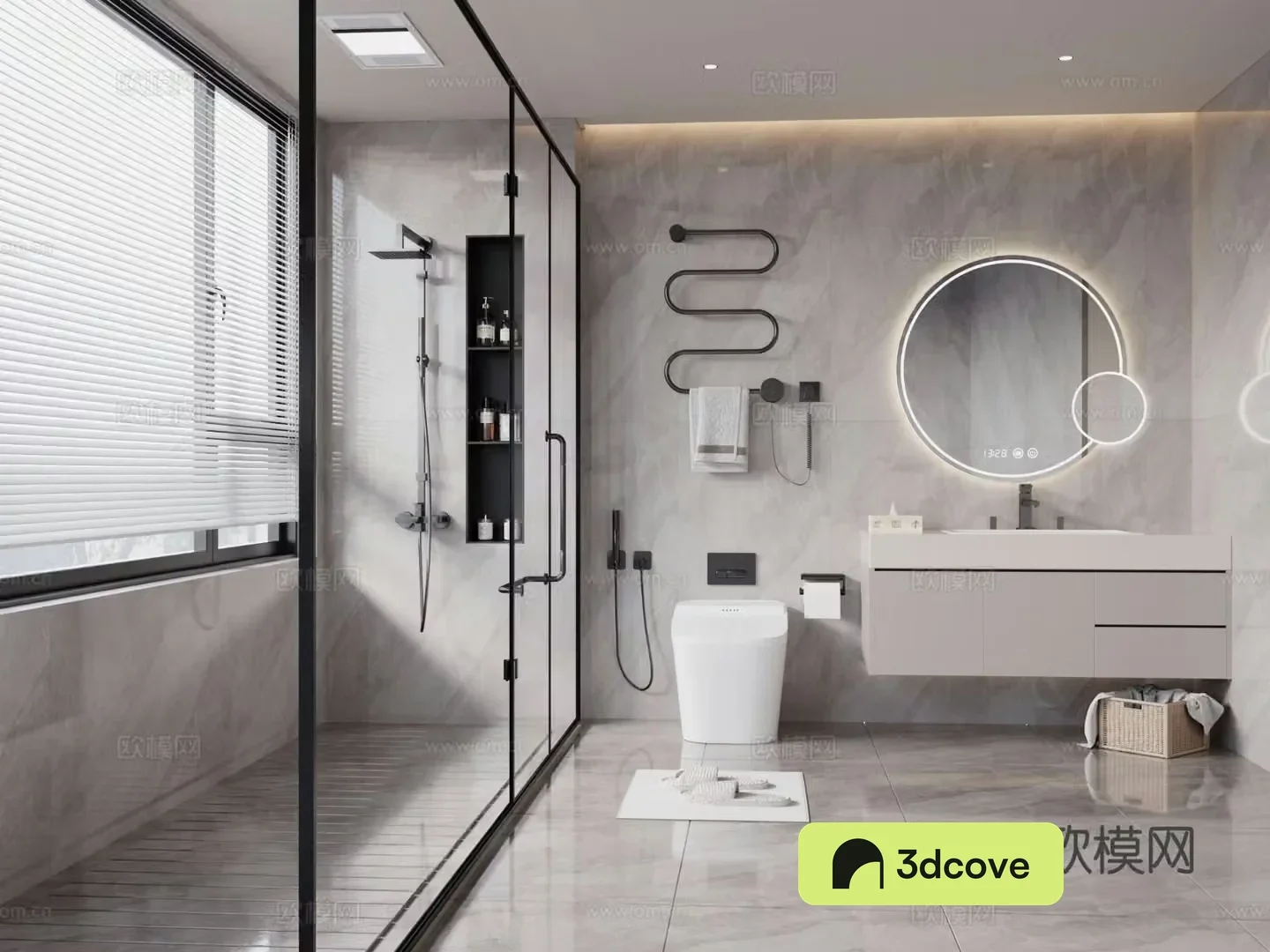 Modern bathroom