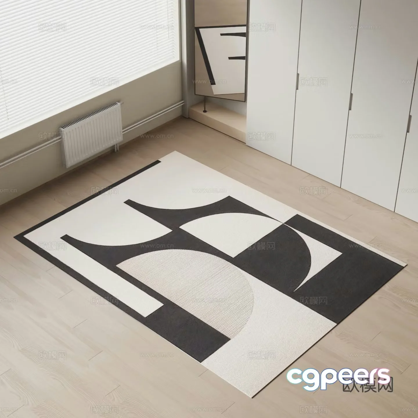 NORHOR carpet 3d model