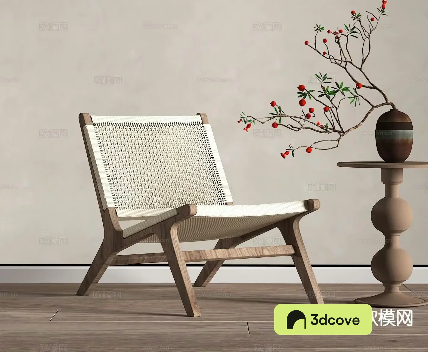New Chinese style chair armchair leisure chair