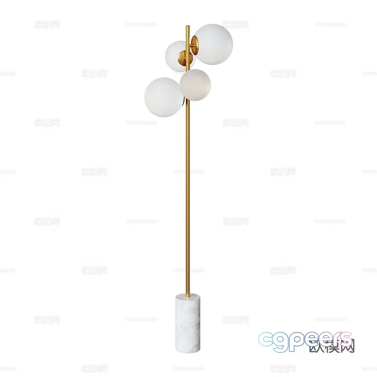 Floor lamp 3d model