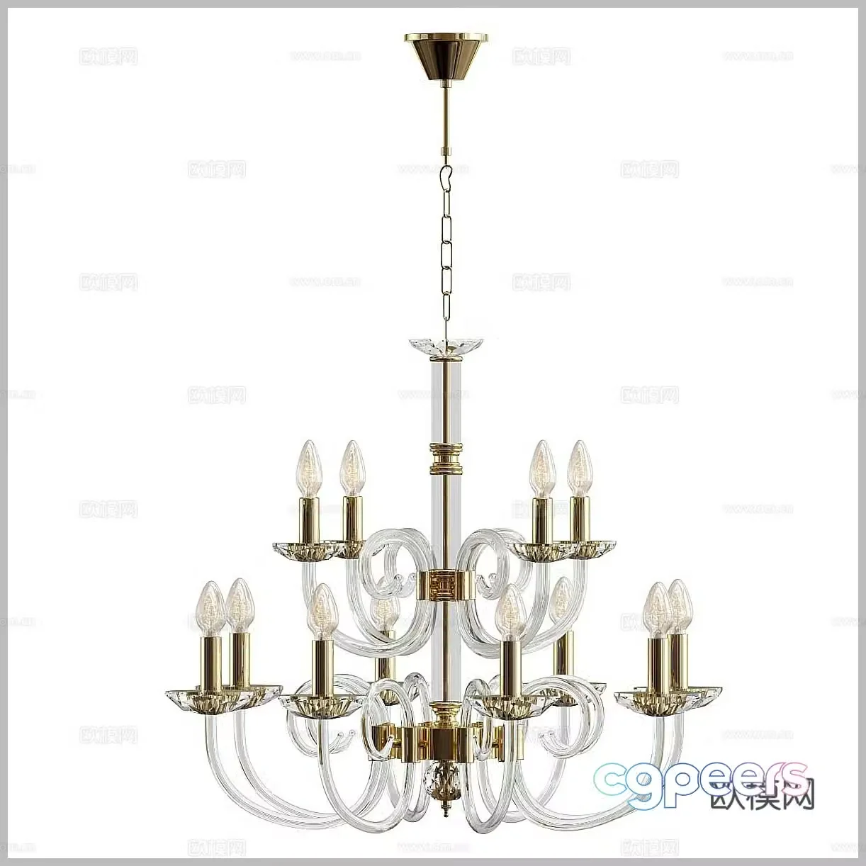 American chandeliers Art chandeliers Restaurant chandeliers Hotel chandeliers European chandeliers Classical chandeliers 3D model