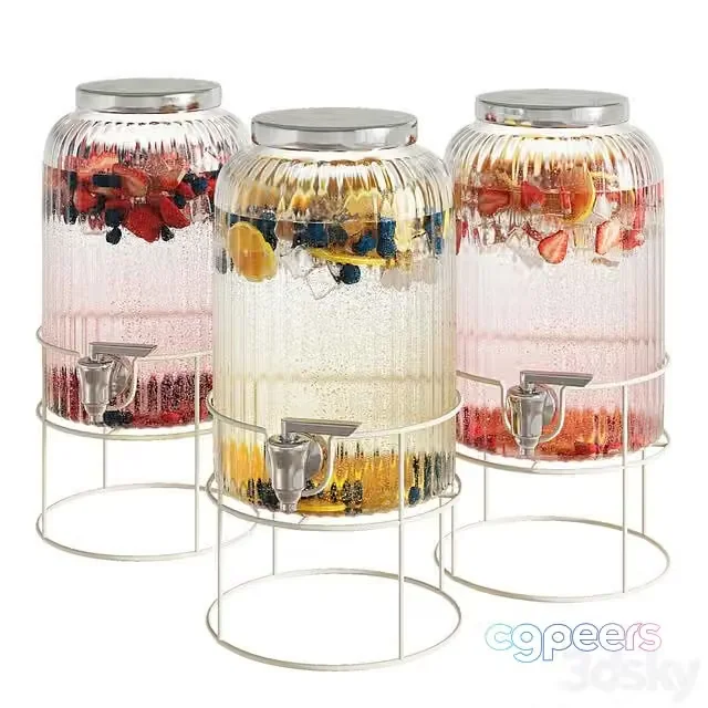 3ds Max Free – Lemonade dispensers