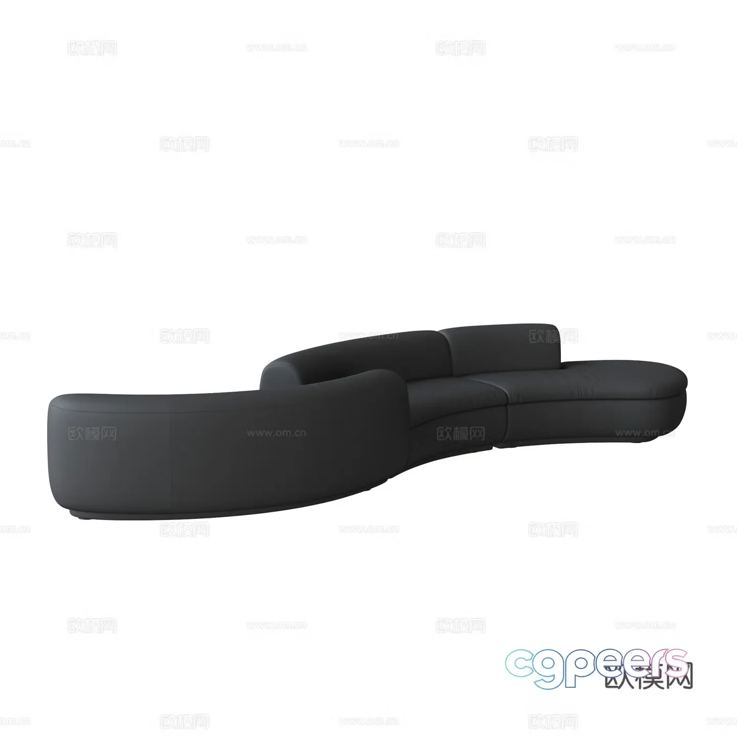 Special-shaped sofa 3d model