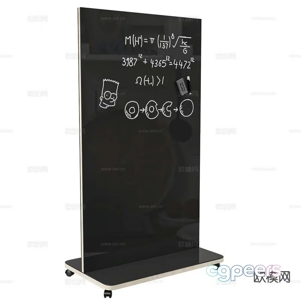 ASKELL mobile blackboard 3d model