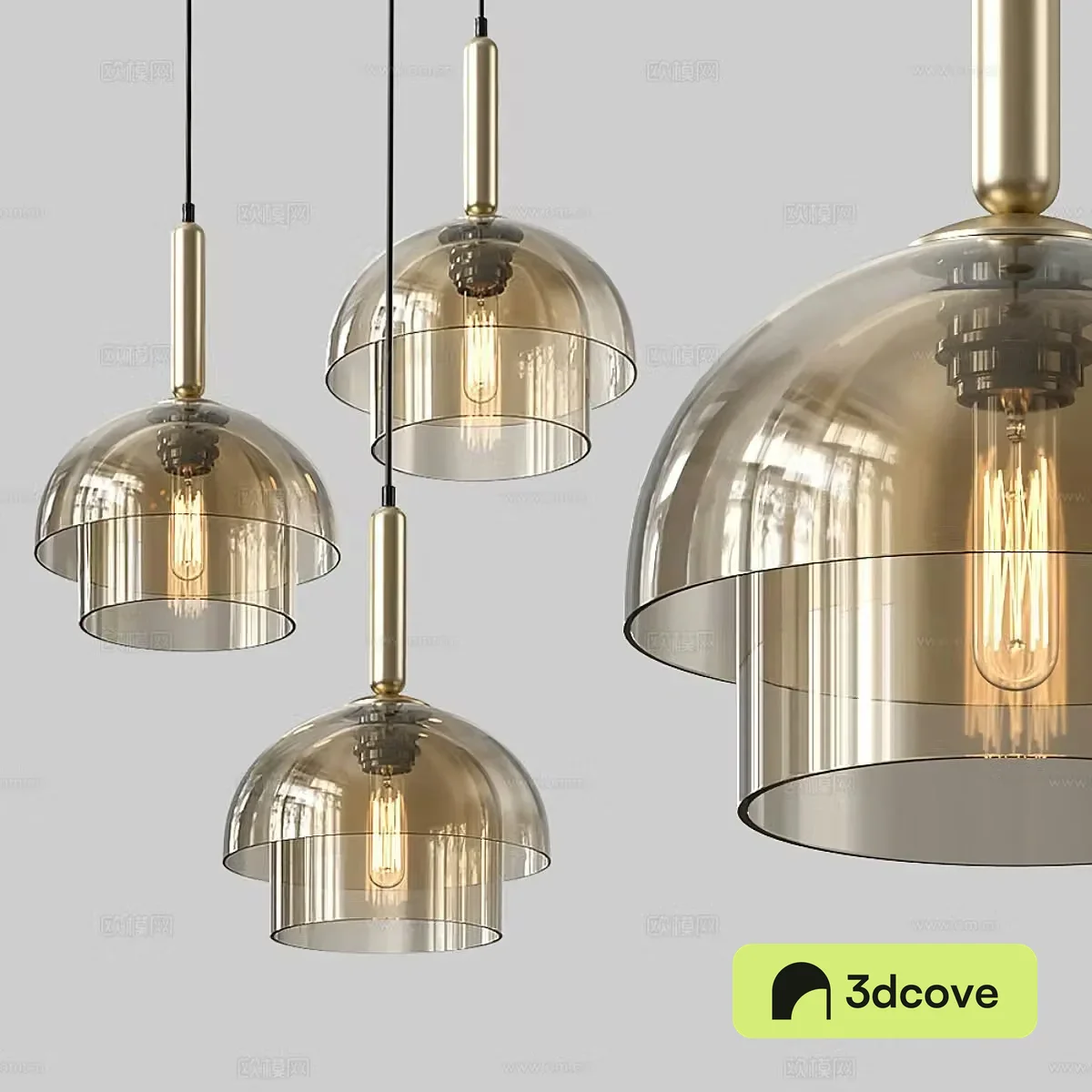 Modern light luxury decorative chandeliers