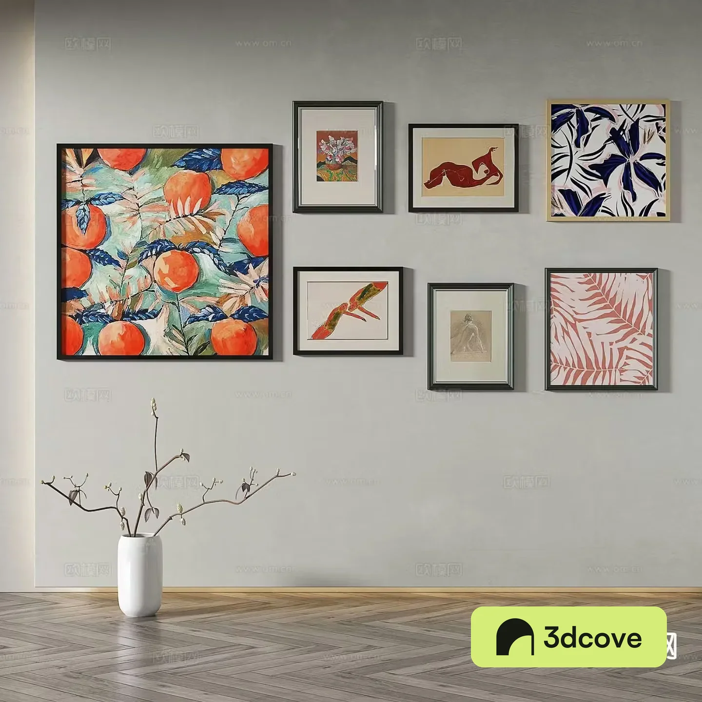 Modern oil painting art painting decorative painting