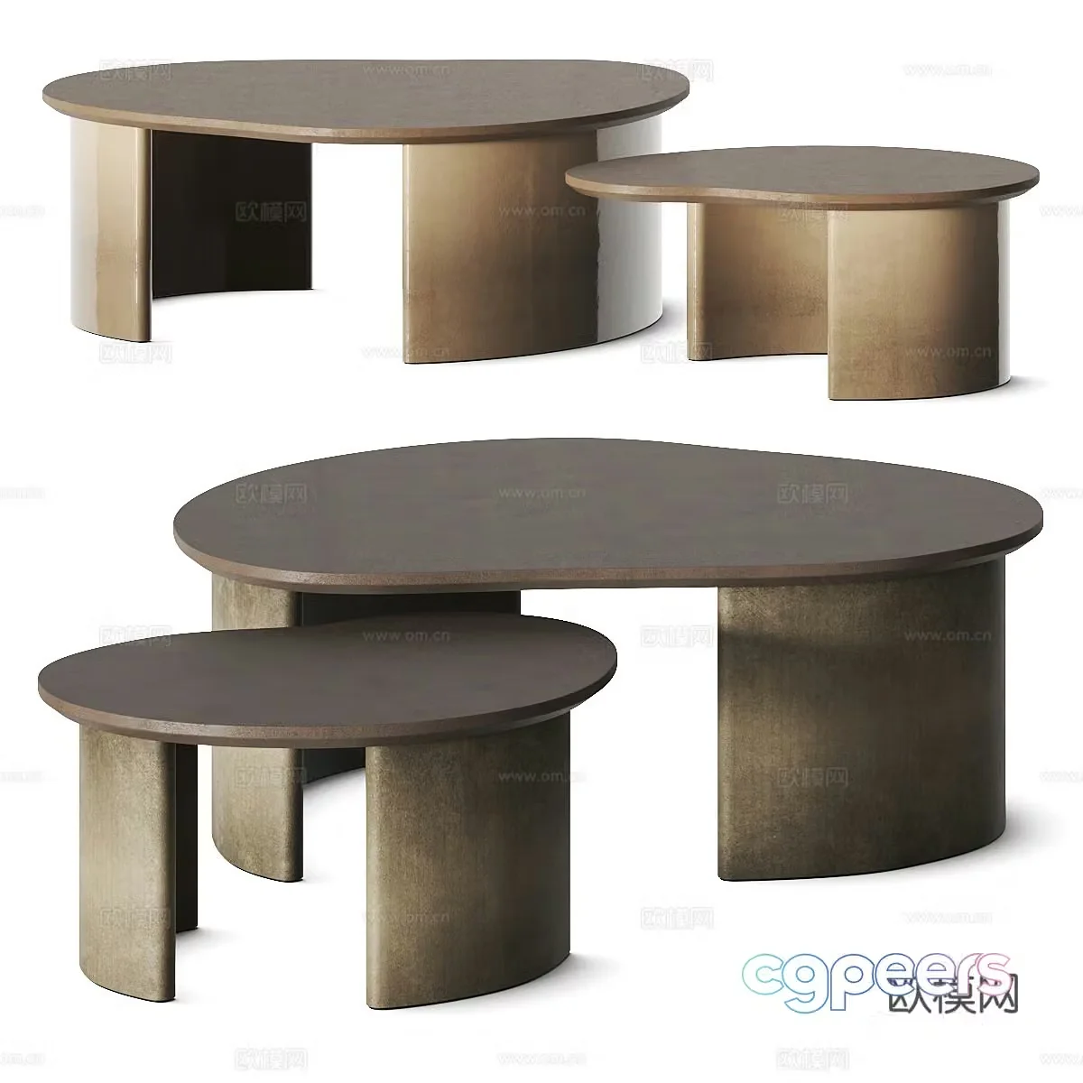 New Chinese style Wasabi coffee table 3D model