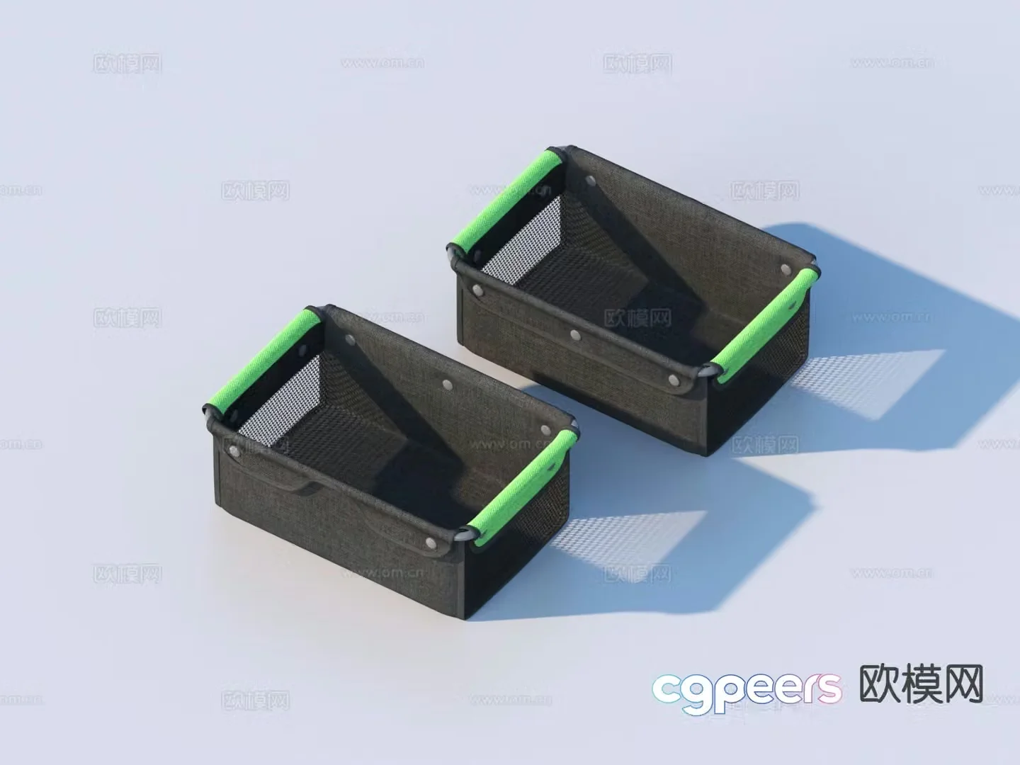 Storage basket storage box storage basket 3d model