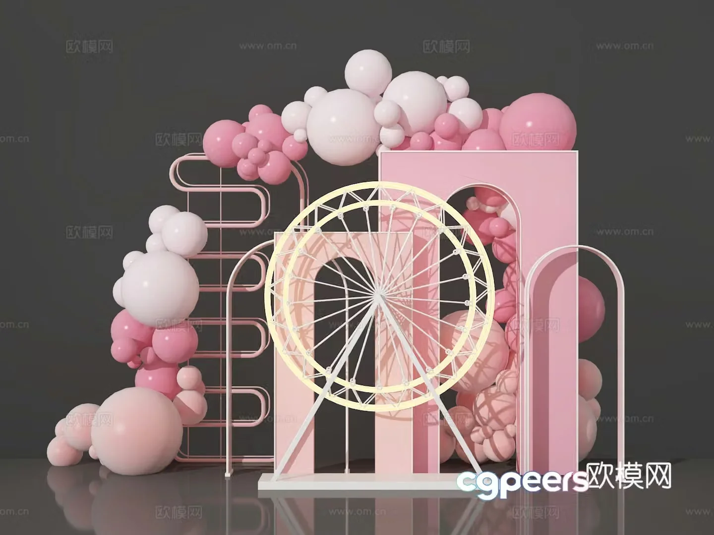 Commercial presentation 3D model