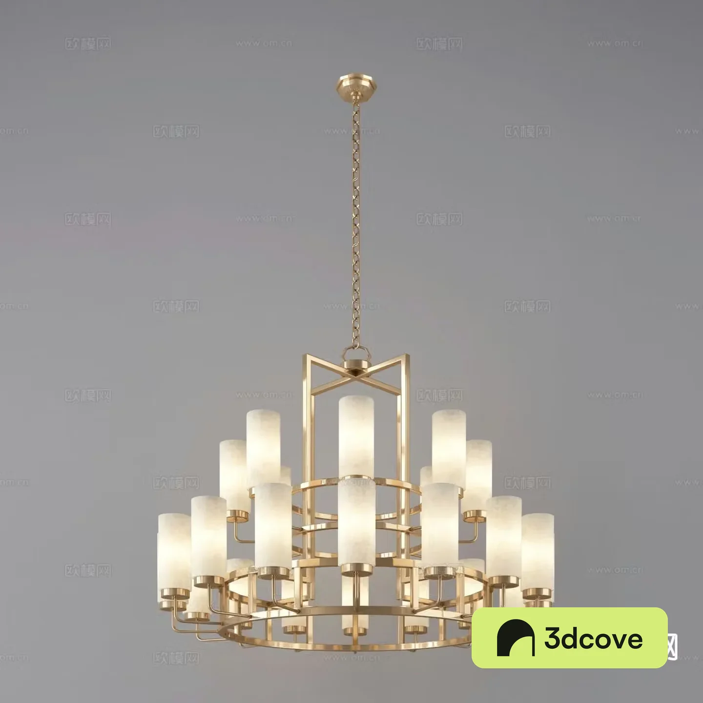 Light luxury chandelier hall chandelier