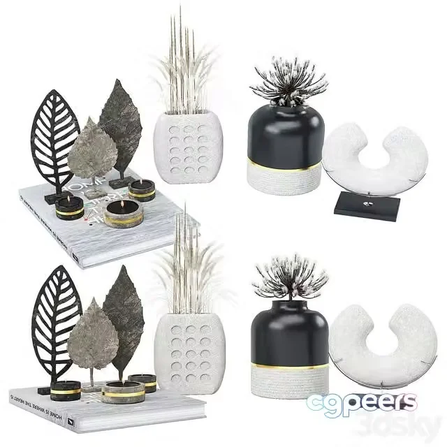 3ds Max Free – Luxter modeling-decorative set vol 4