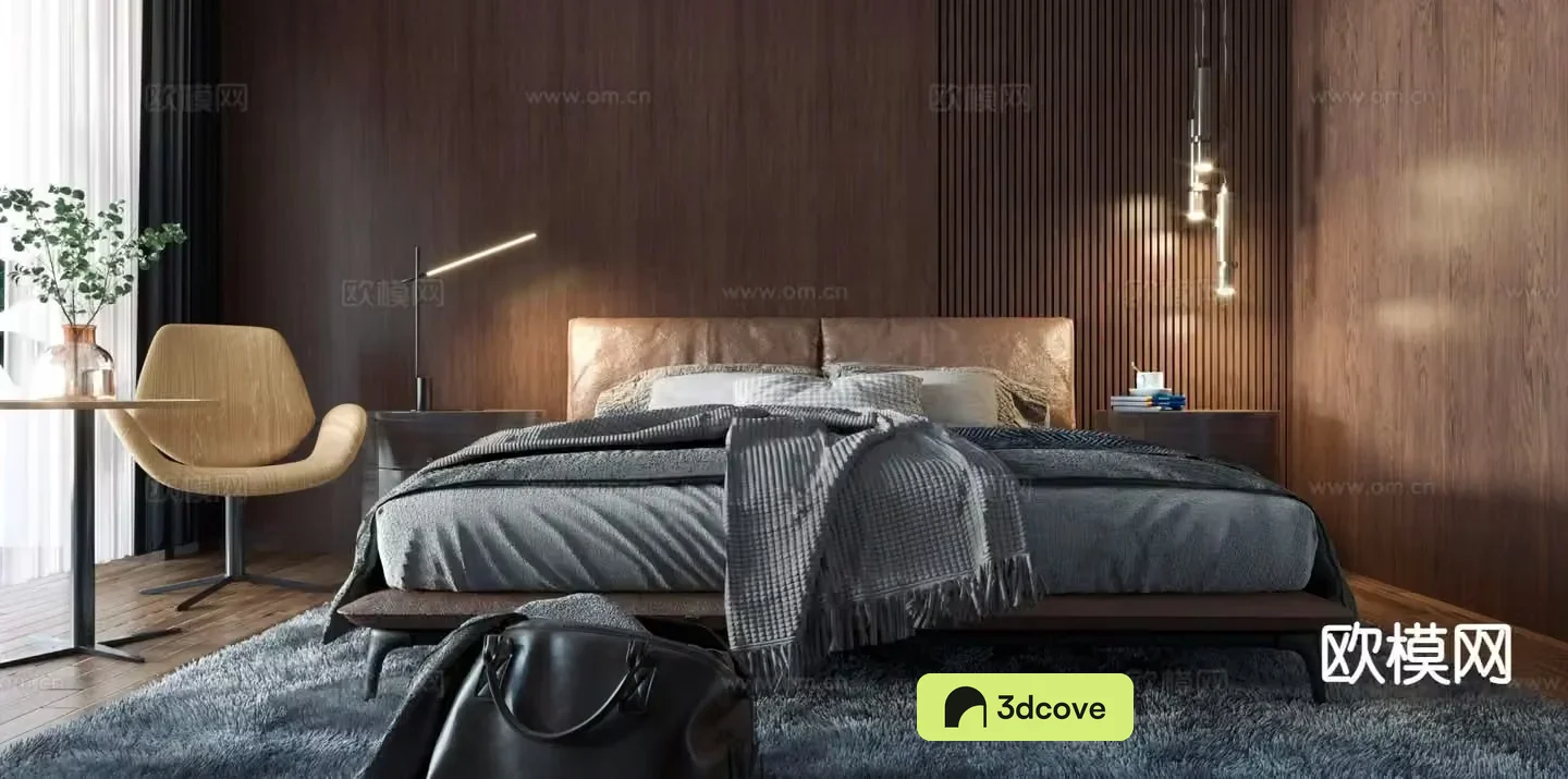 Italian double bed