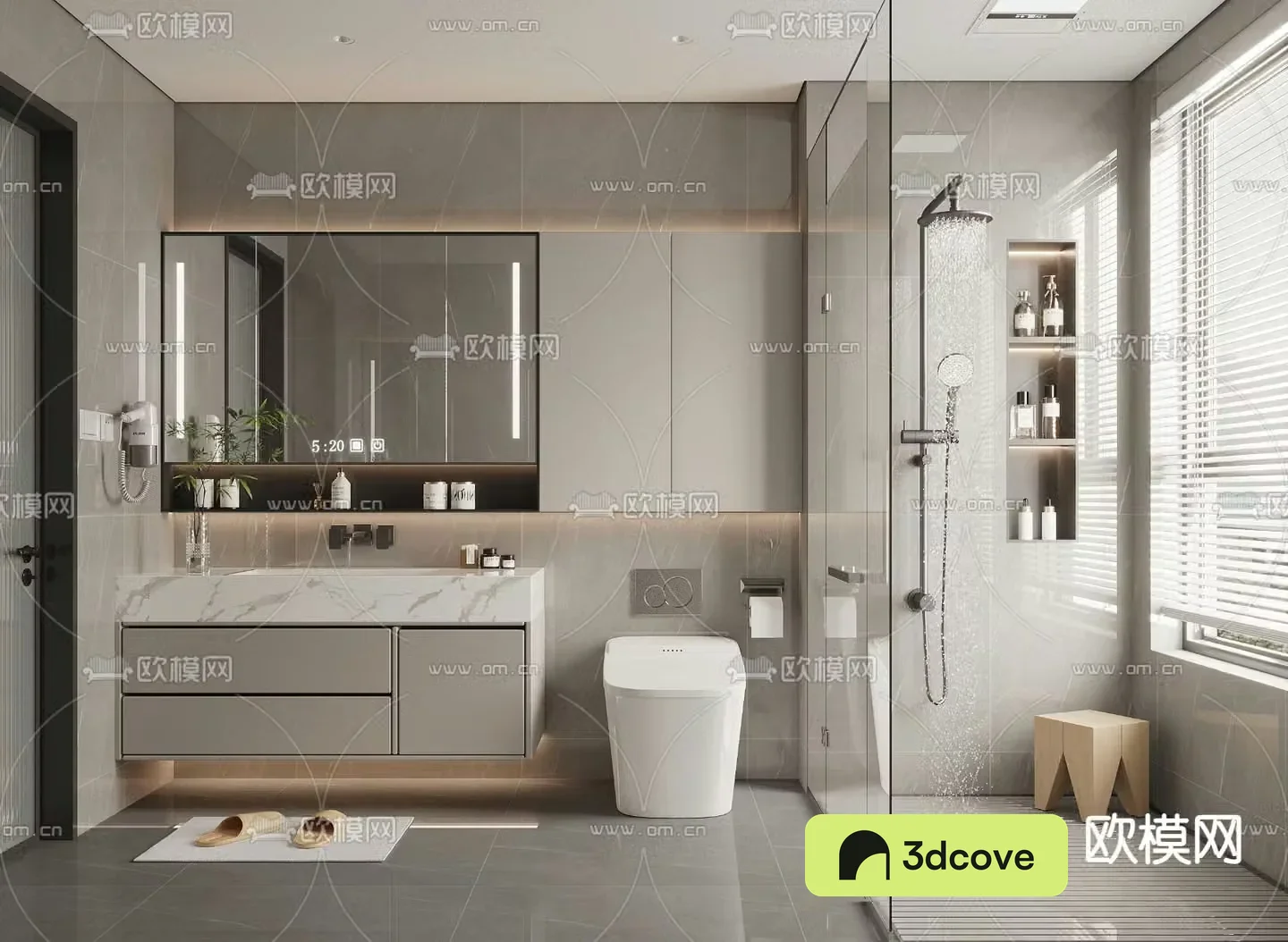 Modern bathroom