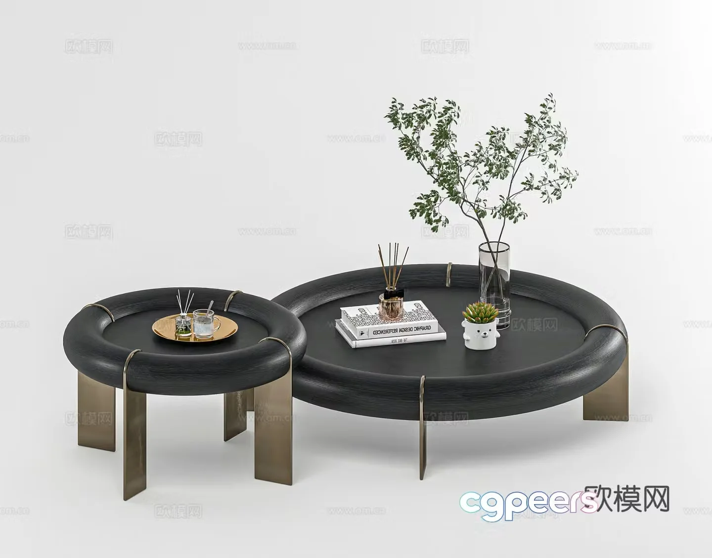 3D model of mother-in-law coffee table