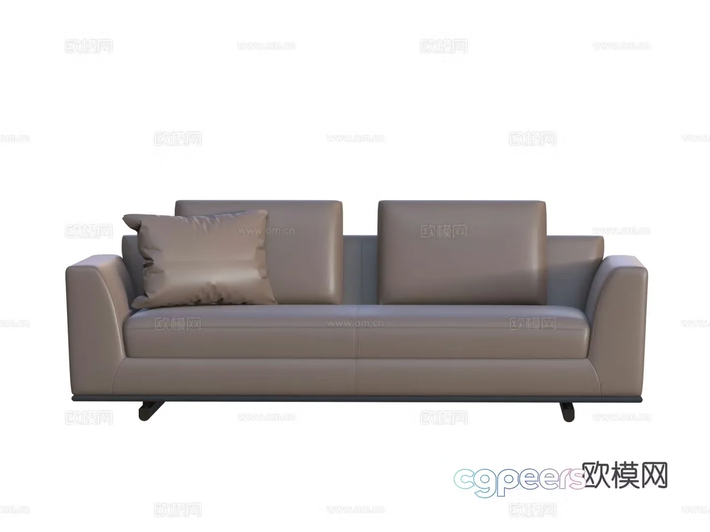 Su TG three-bit sofa 3D model