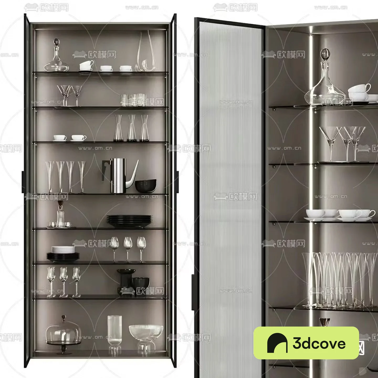 Wine cabinet glass cabinet display cabinet