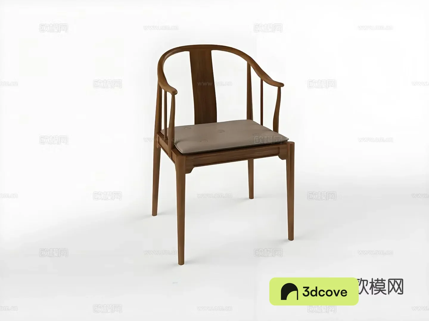 Leisure chair solid wood chair dining chair tea chair arm chair