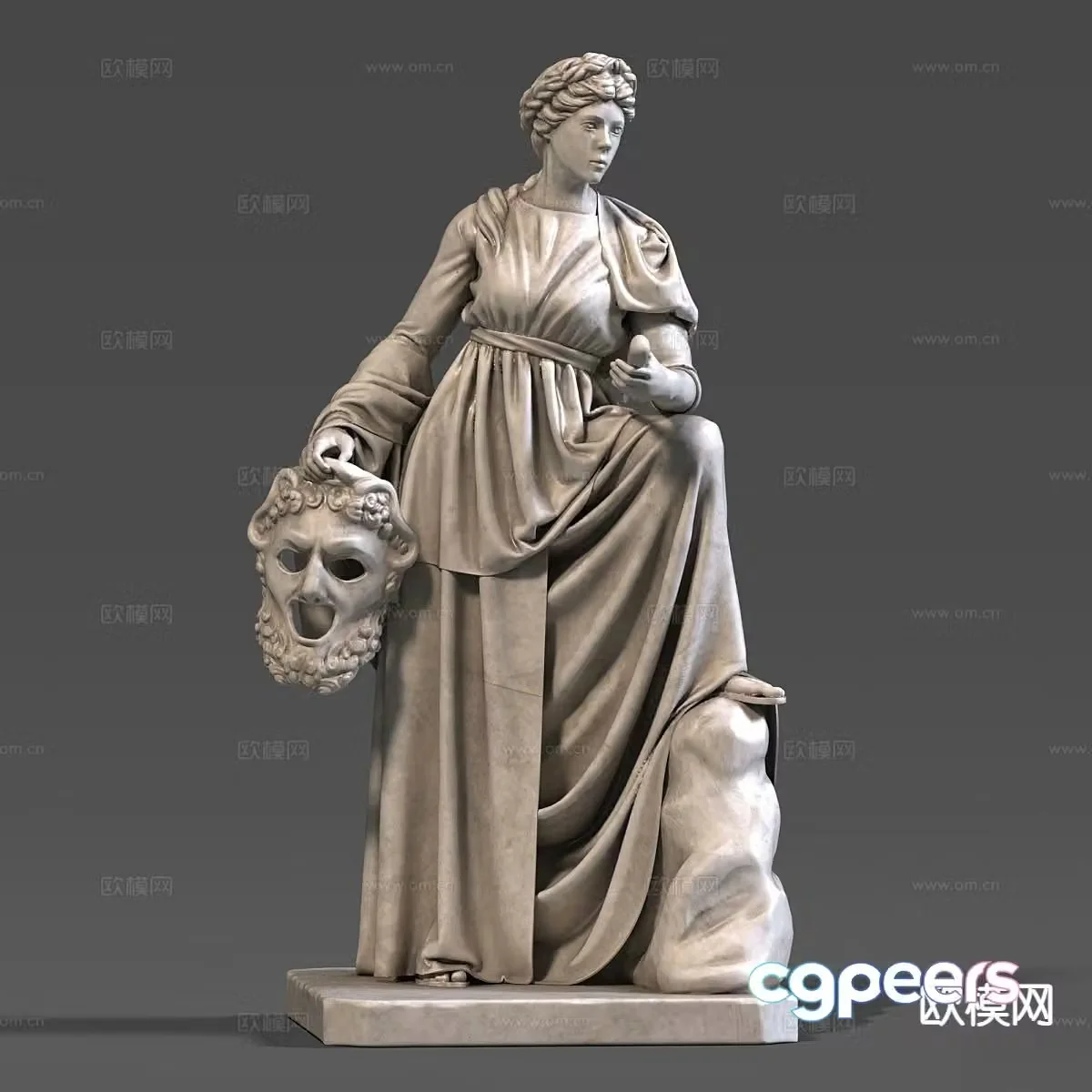 Human Sculpture Doll Sculpture 3D Model