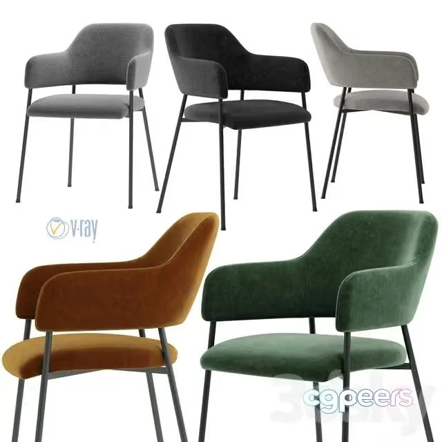 3ds Max Free – Deephouse. Chair Livorno