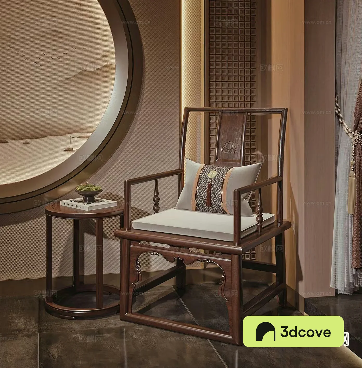 New Chinese style chair armchair