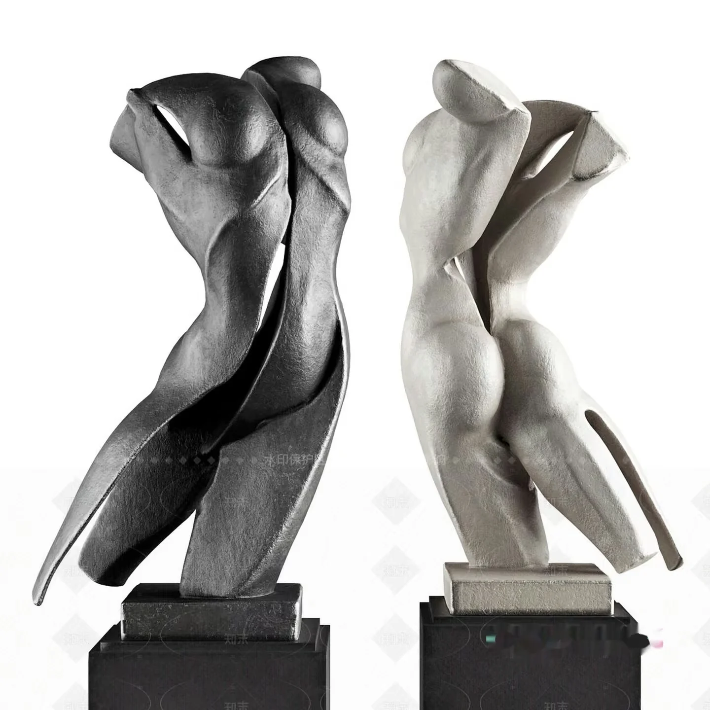 Abstract Art Sculptures 3D Model – 20333 – VRAY Render