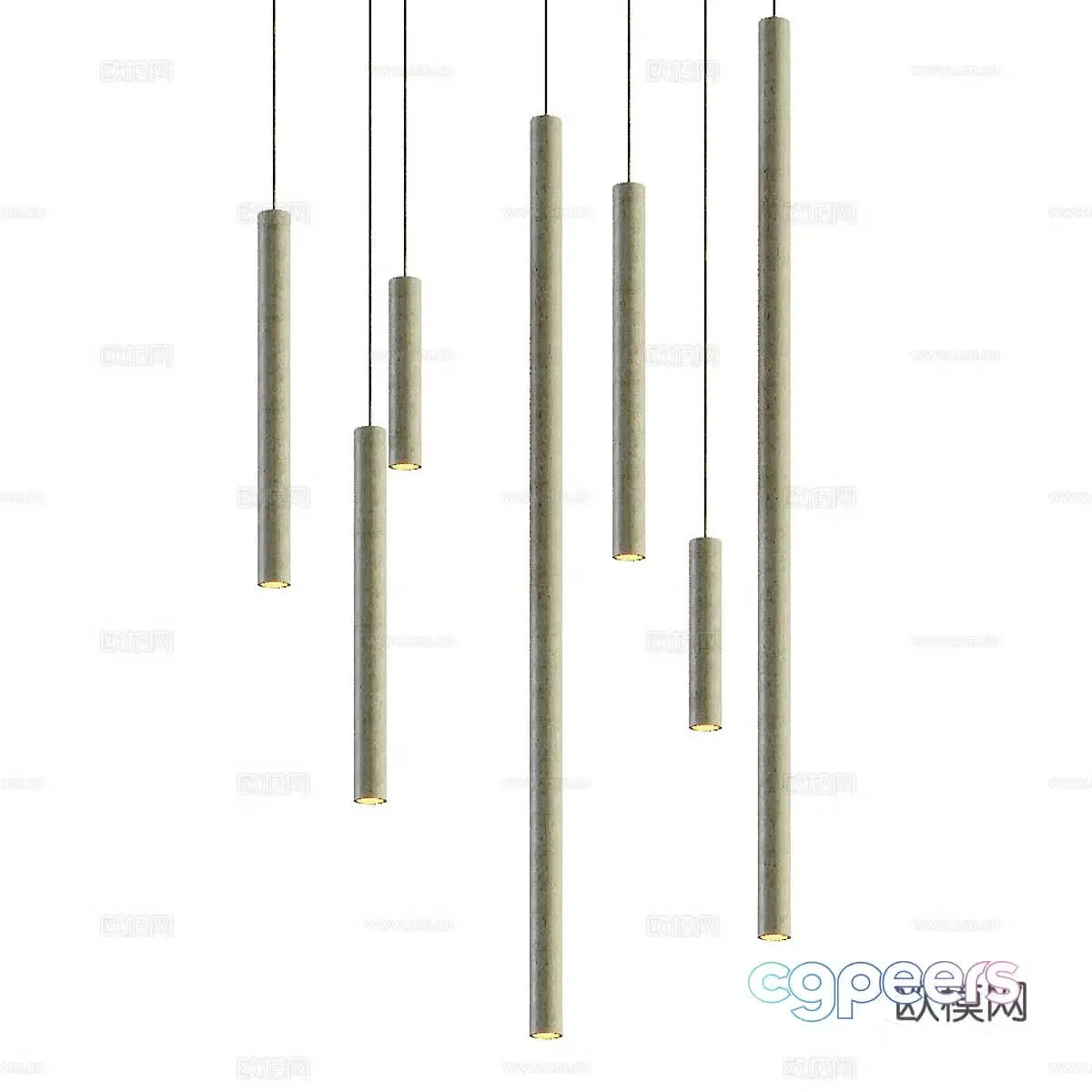 Restaurant chandeliers bar chandeliers fabric chandeliers Southeast Asian chandeliers B&B chandeliers B&B chandeliers 3D model