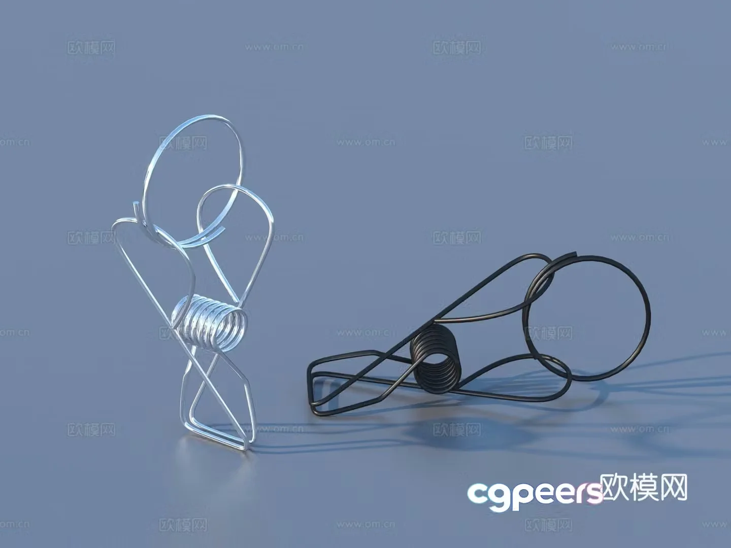 Clip Stainless Steel Clip 3D Model
