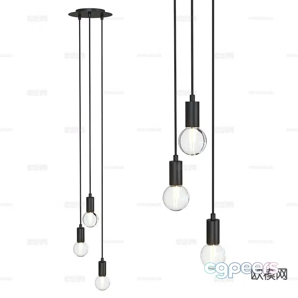 Markslojd chandelier 3d model