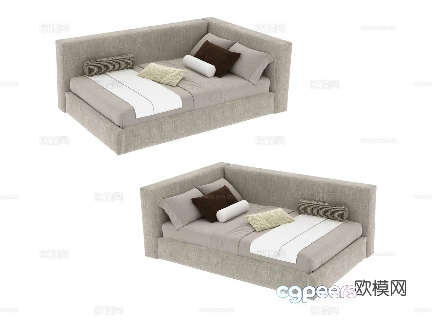 Furniture Bed 3D Model
