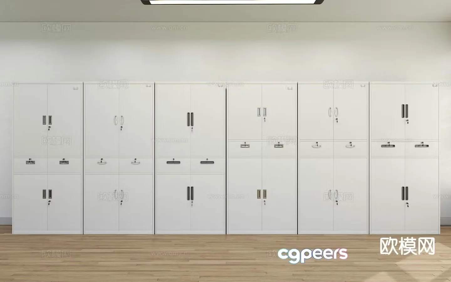 File cabinet steel bookcase password cabinet security cabinet 3d model