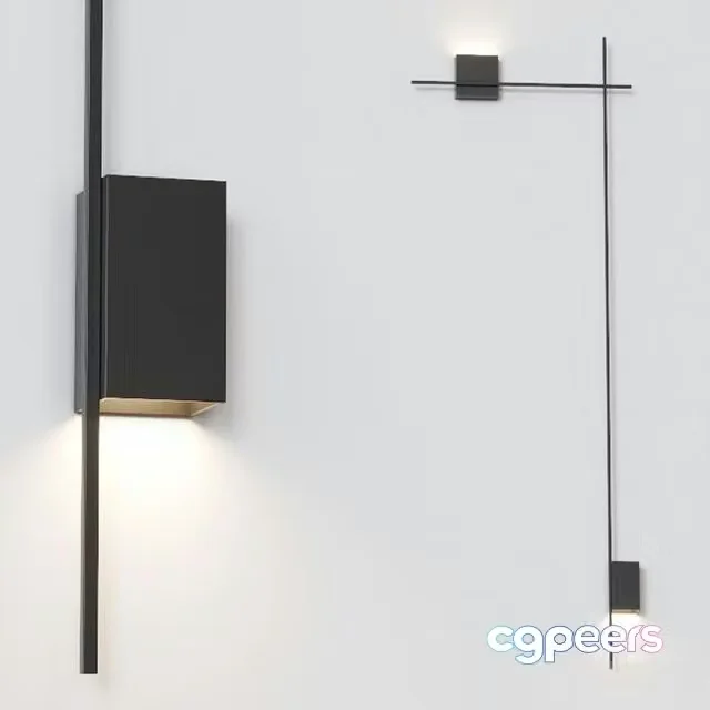 3ds Max Free – Wall lamp Vibia STRUCTURAL 2400×840
