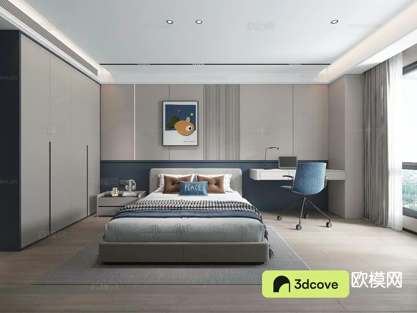 Modern children’s room boy’s room kid’s room