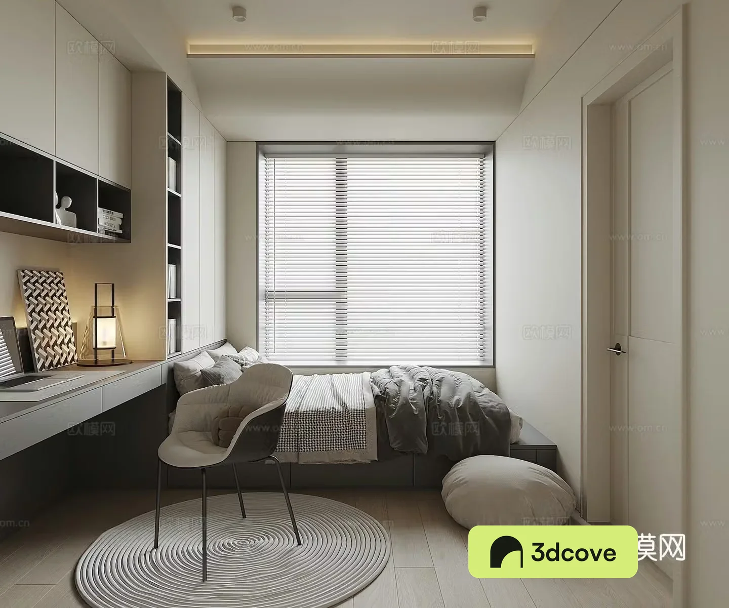 Modern tatami bedroom