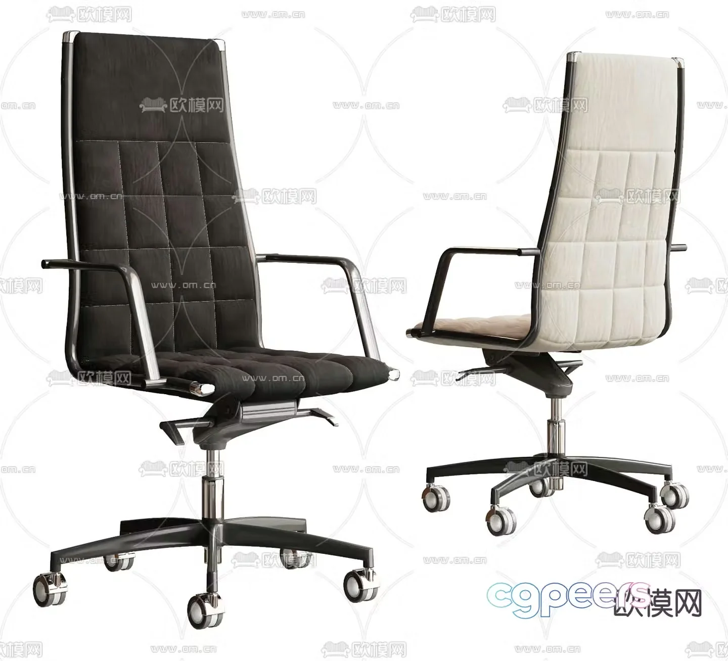 AltekArmadillo office chair conference chair 3d model