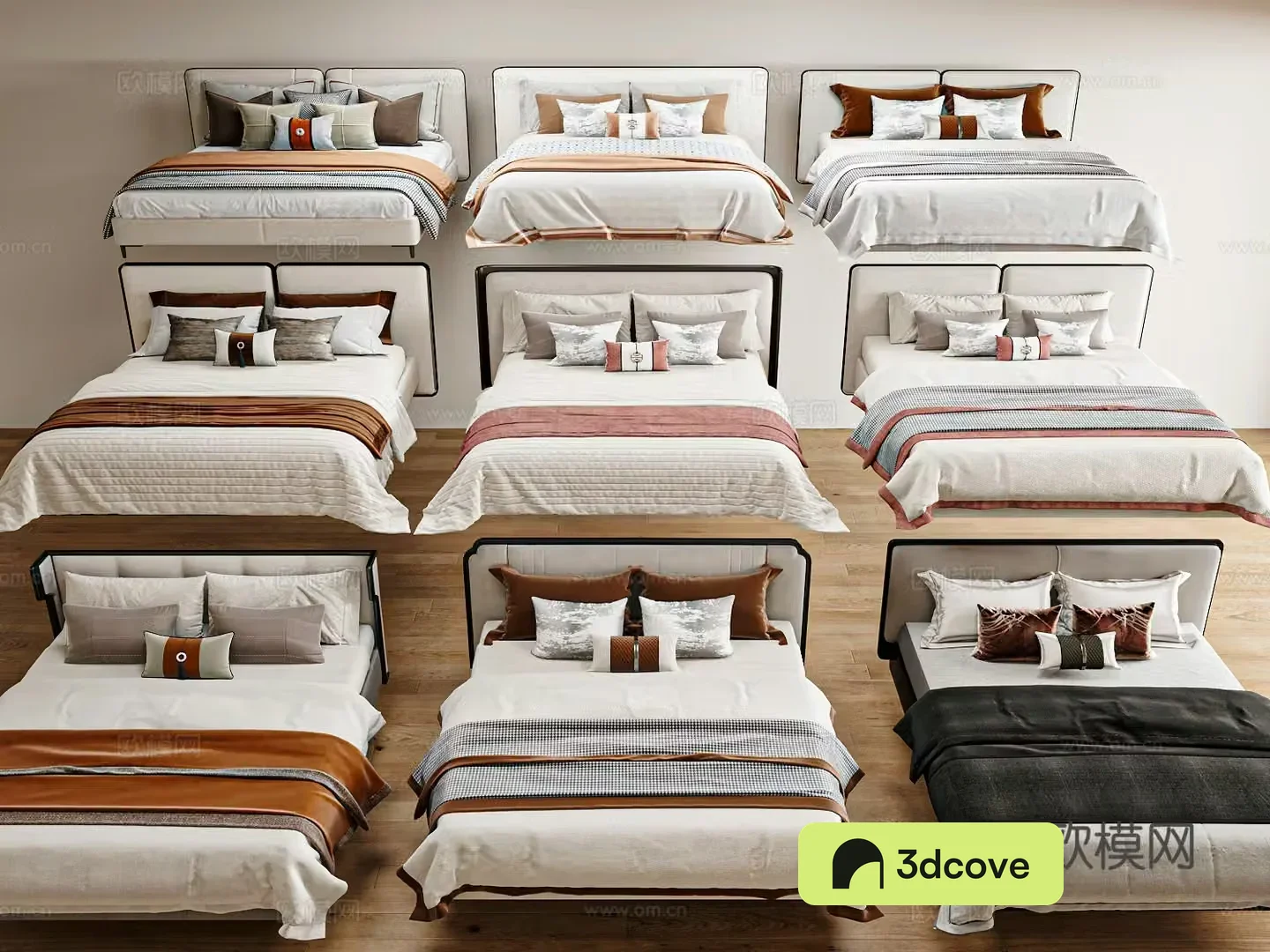 New Chinese style double bed