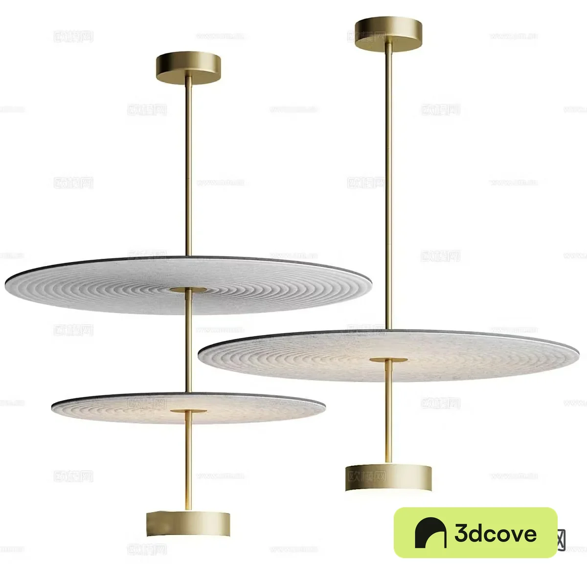 Modern minimalist chandelier