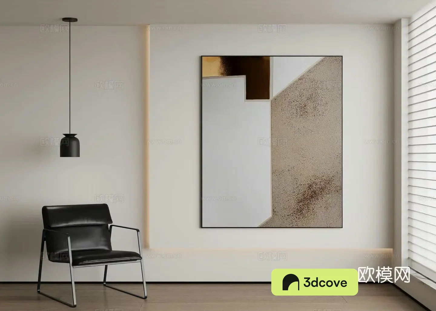 Modern abstract painting decorative painting