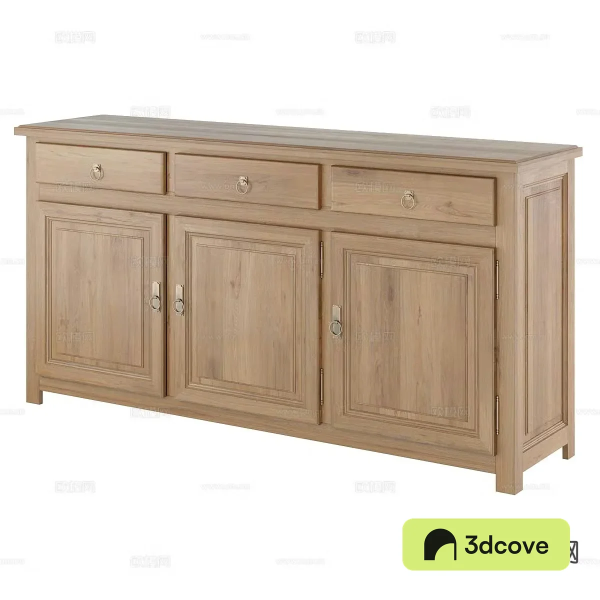 Nordic entryway cabinet