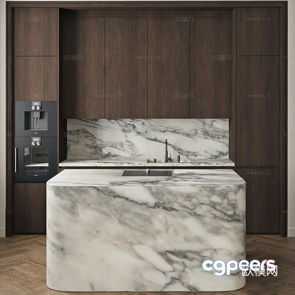 New Chinese style cabinet 3D model
