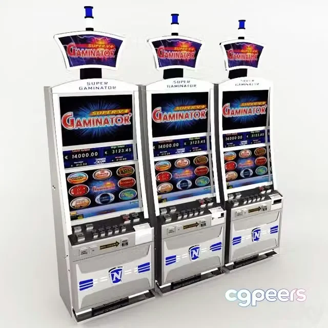 3ds Max Free – Slot machine Gaminator fv629