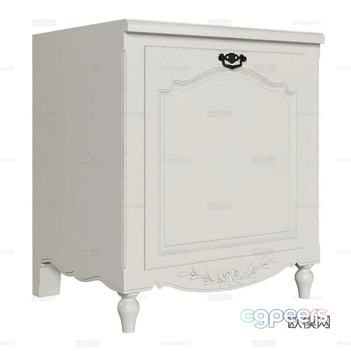 Bedside table 3d model