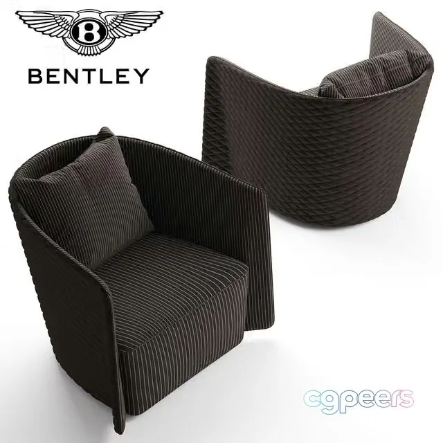3ds Max Free – Armchair Bentley BUTTERFLY ARMCHAIR